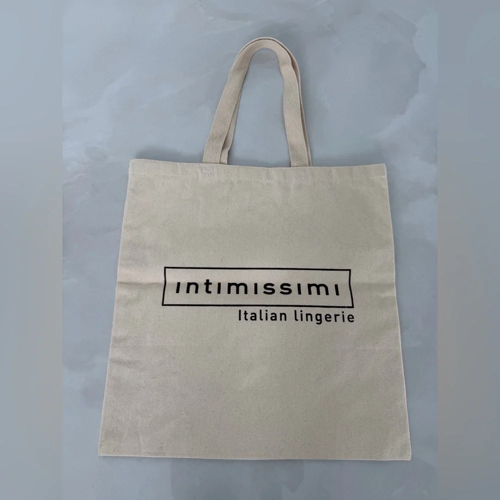 NEW Intimissimi Italian Lingerie “Beautiful in your own way” Canvas Tote Bag